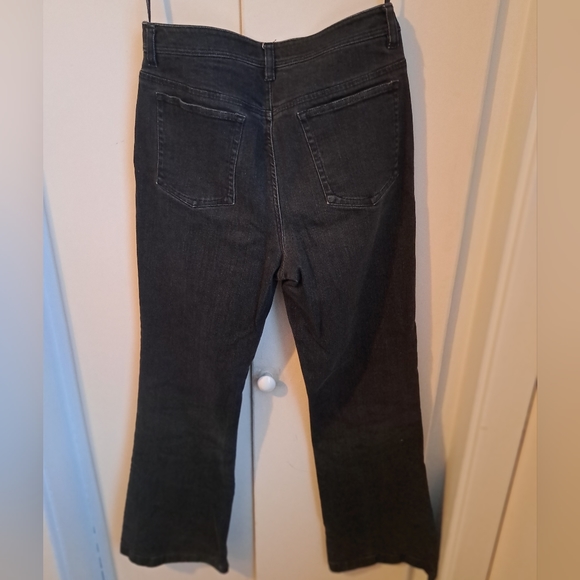 Jones New York Black Denim Sz 8 - Picture 2 of 6